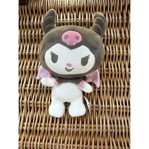 Sanrio‎ Kuromi Hello Kitty and Friends Plush Stuffed Doll 2024 Collectible 8"