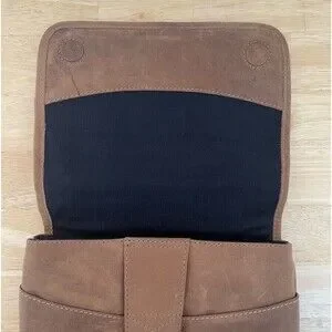 SANTORO Michael Designs The Flight Jacket IPad Mac Case Brown Leather NO STRAPS