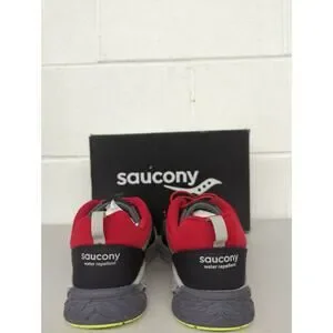 Saucony Size 4.5 M Wnd Shld 3.0 Grey Red SK267278 Sneakers Shoes