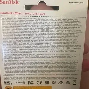 Scandisk Ultra SDHC UHS-I Card 32GB