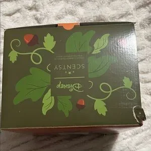 Scentsy Mickey Mouse Pumpkin Warmer - Vibrant Orange And Lush Green