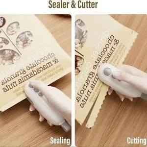 Sealer NEW Rechargeable Mini Heat Sealer Keep Snacks Fresh