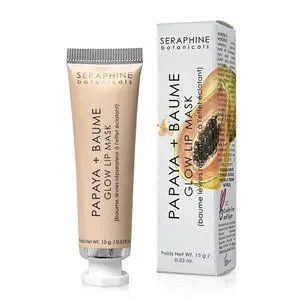 Seraphine Botanicals Papaya + Baume Glow Lip Mask