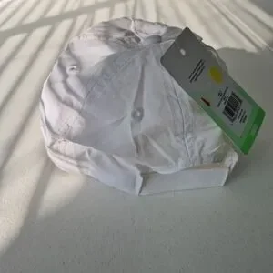Serve Squad Hat Cap Strap Back Youth White Tennis‎ Club Since 2005 Sports