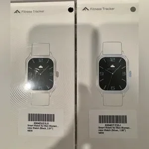 SET - 10.1 Inch Tablet + 2 Smart Watches (Black Silver) BRAND NEW UNOPENED
