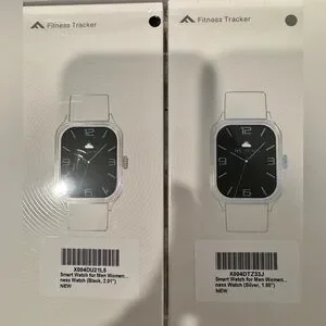 SET - 10.1 Inch Tablet + 2 Smart Watches (Black Silver) BRAND NEW UNOPENED