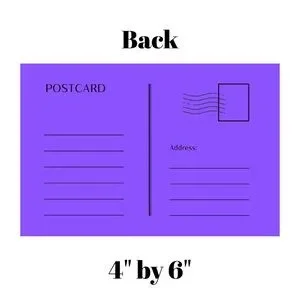 Set Of 10 Thank You Postcard