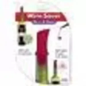 Set Of 2 Jokari Wine Saver No Drip Aerates Seals Fits Most Wine Bottles New