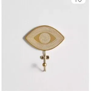 Set Of 2 NWT Urban Outfitters Eye Wall Hooks