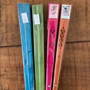 Set Of 4 Decorative Fans