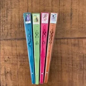 Set of 4 decorative fans