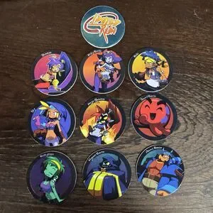 Shantae: Half-Genie Hero POG Set Limited Run Video Games Exclusive Collectible