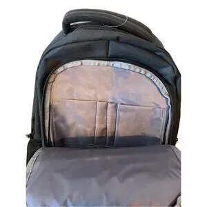 Shao Long Brand Black Padded 21L School Backpack