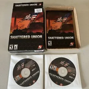 Shattered Union PC CD-ROM Complete In Original Box W Manual Rated T Teen CIB