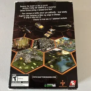 Shattered Union PC CD-ROM Complete In Original Box W Manual Rated T Teen CIB