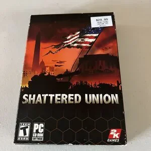 Shattered Union PC CD-ROM Complete In Original Box W Manual Rated T Teen CIB