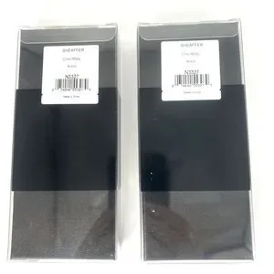 SHEAFFER LOT OF 2- SENTINEL N3327 PENCILS 0.7mm Matte Black W/Gold Tone Trim NEW