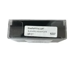 Sheaffer Pencil Prelude Black Lacquer With Palladium Plate 0.7mm New In Gift Box