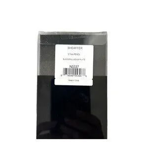 Sheaffer Pencil Prelude Black Lacquer With Palladium Plate 0.7mm New In Gift Box