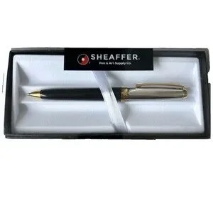 Sheaffer Pencil Prelude Black Lacquer With Palladium Plate 0.7mm New in Gift Box
