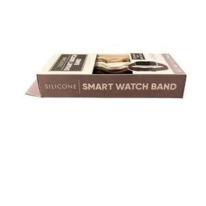 Silicone Smart Watch Band 6-Pack - Black Brown White Tan
