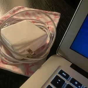 Silver MacBook Air Laptop