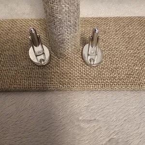 Silver Tone Cuff Links