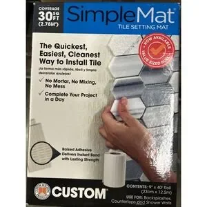 Simple Mat SimpleMat Tile Setting Mat 30sq Ft By Customer New In Box