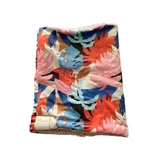 Simply Stellar Colorful Dog Snood Ear Cover Fleece Lined Size Large