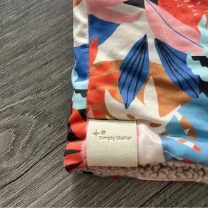 Simply Stellar Colorful Dog Snood Ear Cover Fleece Lined Size Large
