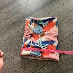 Simply Stellar Colorful Dog Snood Ear Cover Fleece Lined Size Large