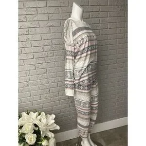Simply Vera Multicolored Soft 2 Pcs Pajama Set Size S