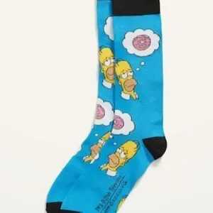 Simpsons Donut Sock