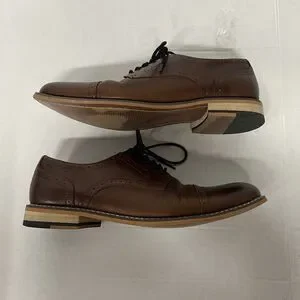 Size 10.5 M Bar III Parker Men’s Brown Casual/dress Oxford Shoes