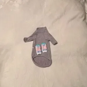 Size XS Cat Shirt And Cat Socks