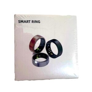 Size8 Black Smart Health Ring