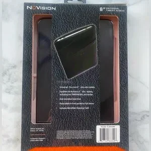 SL800BK NuVision Universal 8" Tablet Black Case NEW FITS MOST SLIM Tablets