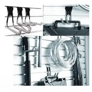 Slatwall Accessories Black Slatwall Hooks Slatwall Garage Utility Hooks 6 Set