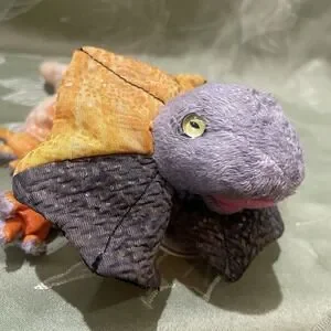 Slayer Frilled Lizard Ty Beanie Baby 2000 Orange Bean Bag Plush With Tag