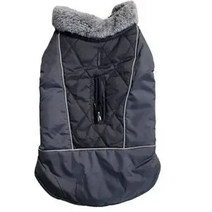 Small dog black puffer vest NWOT