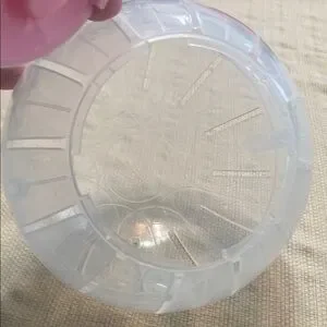 Small Pet Exercise Balls - Pink Yellow And Blue