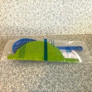 SMART HOME ESSENTIALS For Living 2 Pc Strainer Set Pot Drainer & Strainer Set