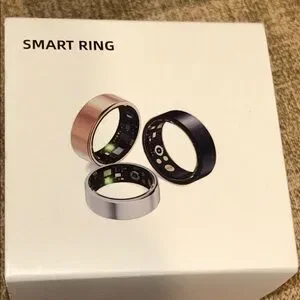 Smart Ring Set in Black 8 or Silver 9 CHOICE