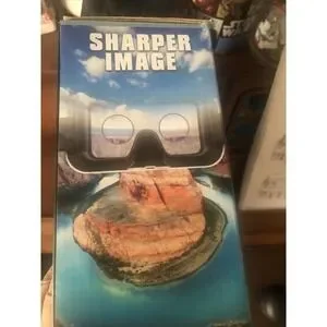 Smartphone 360 Degree Virtual Reality Headset Sharper Image NEW