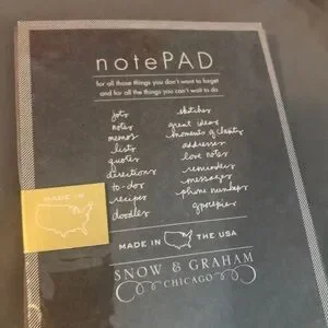 SNOW & GRAHAM Bridal Note Pad