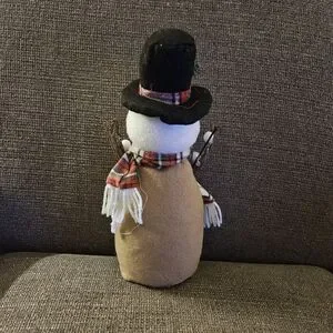 Snowman Shelf Sitter Decor. Christmas Winter Holiday