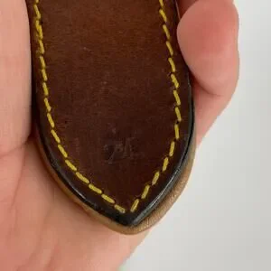 Soft Touch Large Dog Brown Leather Leach 24" With Extra Long Leash