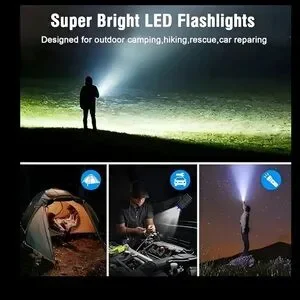Solar Power Bank 38800mAh With Flashlight Dual USB Waterproof – Black NWT
