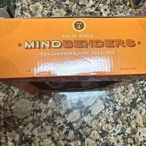 Solid Wood Mindbenders 3D Puzzles Mind Challenge Go Classic Game