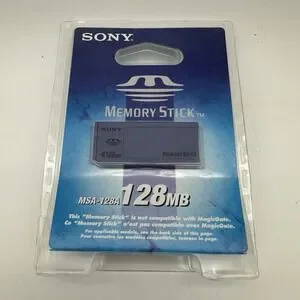 Sony MSA-128A 128 MB Memory Stick - Sealed Package NIB